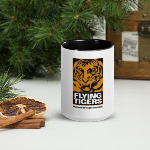Flying Tigers Line: White Glossy 20oz Mug