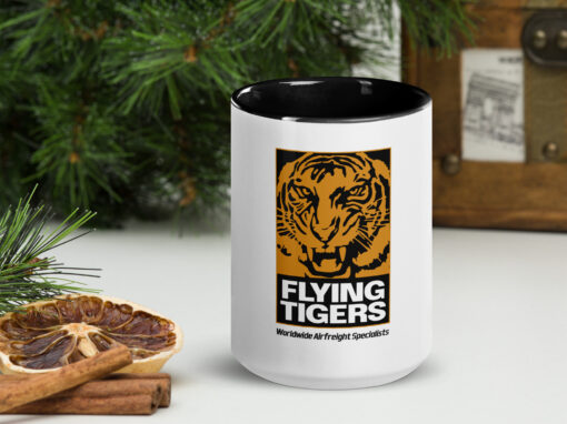 Flying Tigers Line: White Glossy 20oz Mug