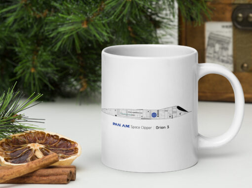 Pan Am Space Clipper “Orion 3” — Coffee Mug